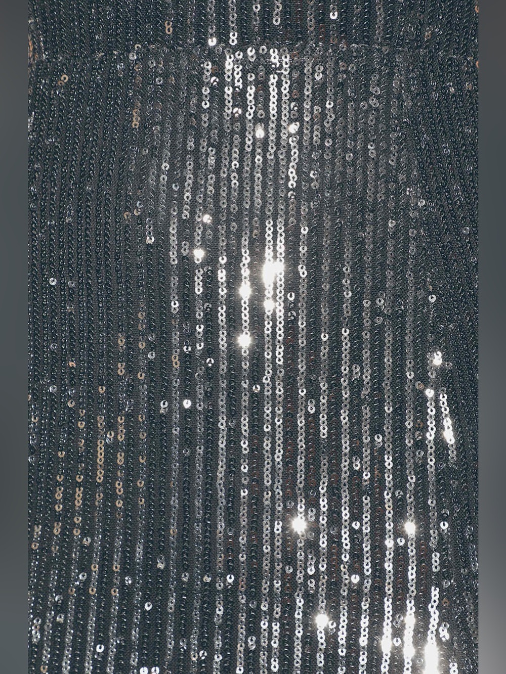 Lulus Once in a Lifetime Silver Sequin Off-the-Shoulder Mini Dress New with Tags - Picture 5 of 8